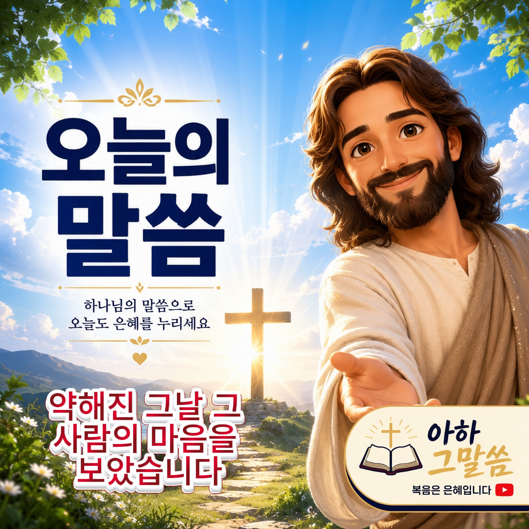 약해진 순간에 보인 주님의 사랑 — 조용히 머무는 사랑