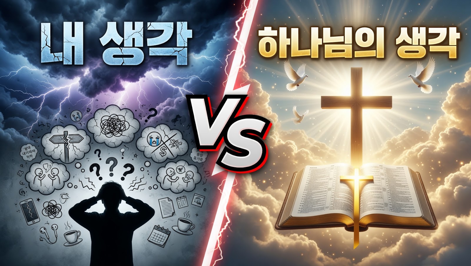 이사야 55장 8절 | 하나님의 생각과 내 생각은 왜 다를까요?